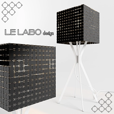 Elegant and Modern: Lampe à poser Miss F 600 by Le Labo Design 3D model image 1 