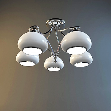 Blitz 2477-35 German Ceiling Chandelier 3D model image 1 