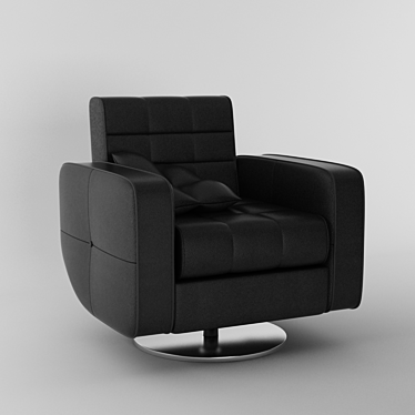 Sleek and Stylish Modern Chair 3D model image 1 