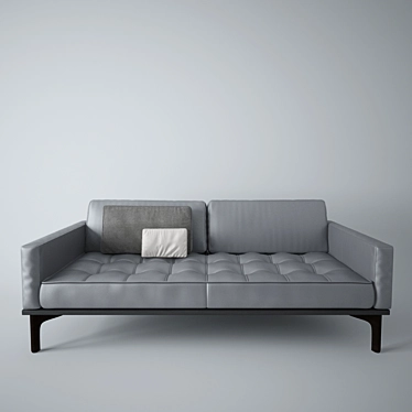 Wittmann Joyce Short Sofa 3D model image 1 
