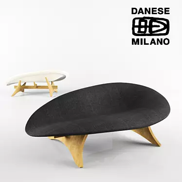 Danese Milano Cocoa Sofa 3D model image 1 
