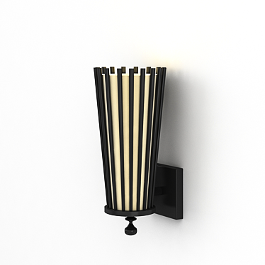 Elegant Wall Sconce - Illuminate Your Space 3D model image 1 