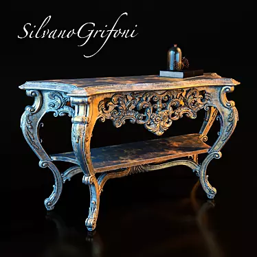 Elegant Silvano Grifoni Console 3D model image 1 