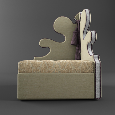 Luxury Belisaire Chair: Italian Elegance 3D model image 1 