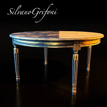 Silvano Grifoni Dining Table 3D model image 1 