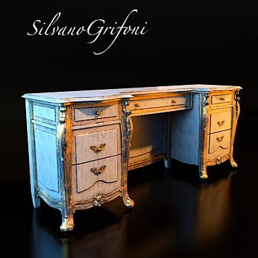 Luxurious Vanity Table: Silvano Grifoni 3D model image 1 