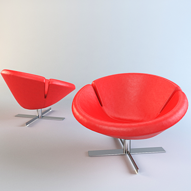 Elegance Leather Armchair | Roche Bobois SIGNET 3D model image 1 