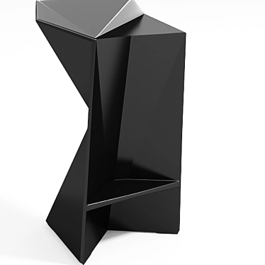 Modern Geometric Outdoor Chair: Vertex von Vondom 3D model image 1 