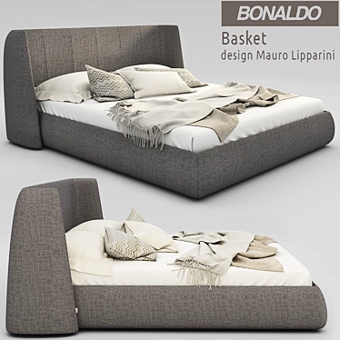 BONALDO BASKET Bed: Sleek & Stylish 3D model image 1 