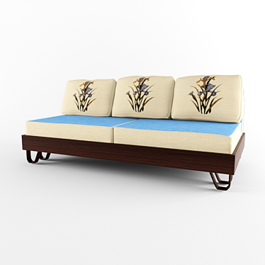 Convertible Chameleon Sofa Bed 3D model image 1 