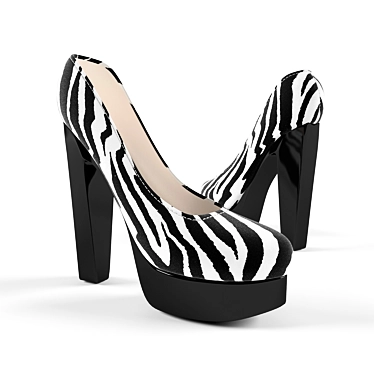 Stylish Women's Shoes - Size 38 3D model image 1 