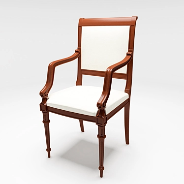 Elegant Polys Chair 3D model image 1 