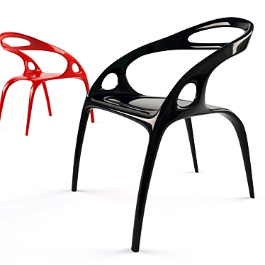 Bernhardt Design Color-Changing Chair 3D model image 1 