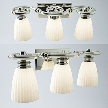 Elegant Minka Metropolitan Sconce 3D model image 1 