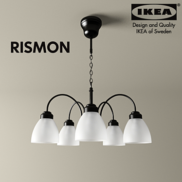 Rismon IKEA / 5-Shade Suspension 3D model image 1 