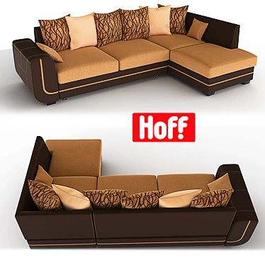 Mexican-inspired Hoff Sofa 3D model image 1 