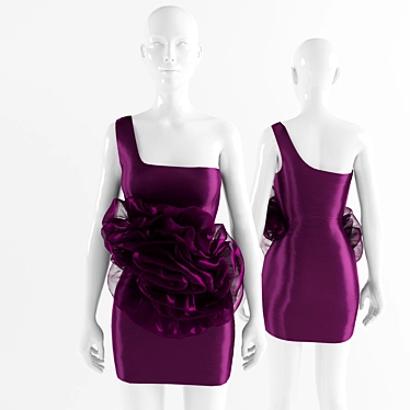 Dress Tyrian Purple