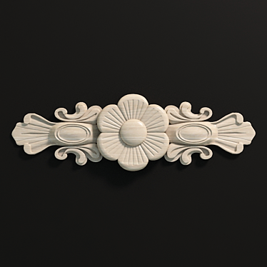 Wood Carvings, Decorative Moldings 3D model image 1 