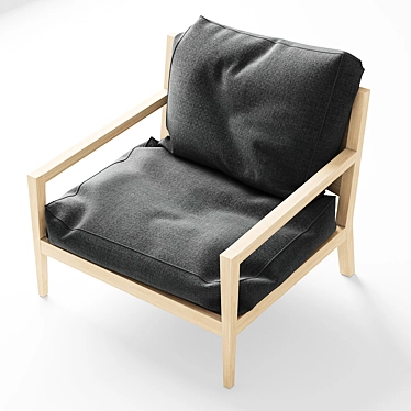 Elegant Quadria Chair by MISURA EMME 3D model image 1 