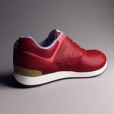 The Red Lion: New Balance 576 3D model image 1 