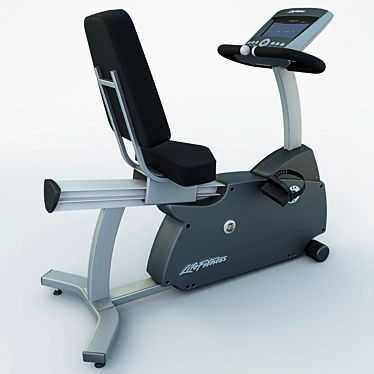 LifeFit Exercise Bike 3D model image 1 