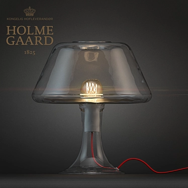 Timeless Elegance: Classic One Table Lamp 3D model image 1 