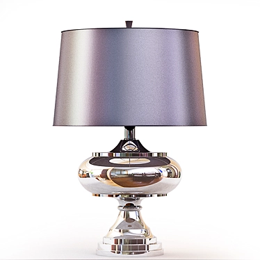 Elegant Polished Table Lamp 3D model image 1 