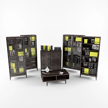 VERSATILE STORAGE SOLUTIONS: IKEA DIRECTOR Series 3D model image 1 