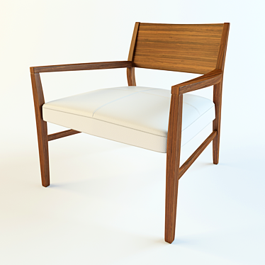 Elegant L2R COSMO Chair 3D model image 1 