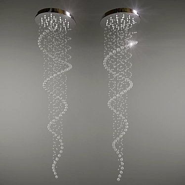 Modern Chandelier #8 3D model image 1 