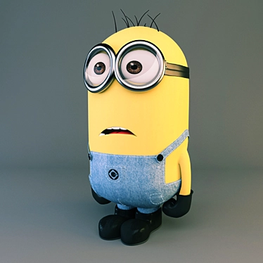 Minion Mania: Your Favorite Little Yellow Friend 3D model image 1 