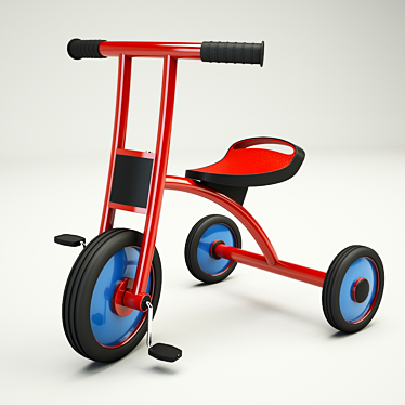 Three-Wheeled Bicycle: 3ds Max 2009 Vray 3D model image 1 