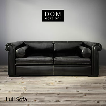 Elegant Luli Sofa 3D model image 1 