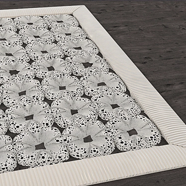 Elegant Art Carpet - 120x180cm 3D model image 1 
