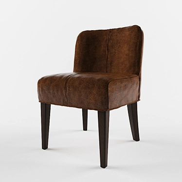 Stylish Barnes Dining Chair 3D model image 1 