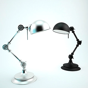 Elegant Desk Lamp 3D model image 1 