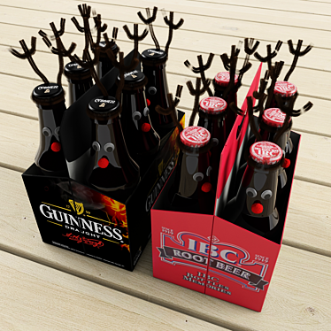 Guinness & IBC: Craft Beer Combo 3D model image 1 