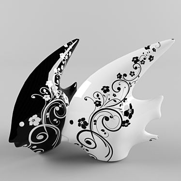 Oceanic Delights: Decorative Fish 3D model image 1 