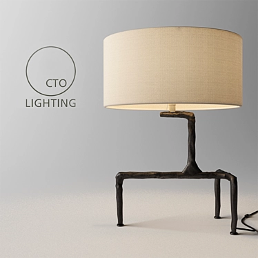 CTO Braque: Elegant Lighting Fixture 3D model image 1 