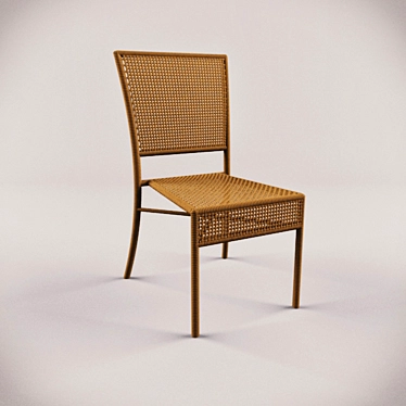 Woowen Chair: Modern Elegance for Your Space 3D model image 1 