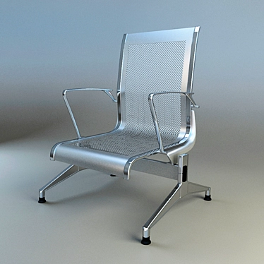 ErgoLounge Airport Seating 3D model image 1 