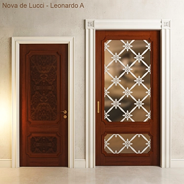 Leonardo - Nova de Lucci Door 3D model image 1 