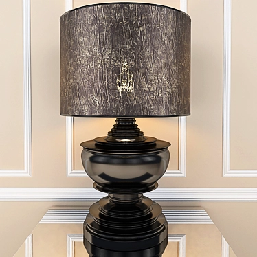 Elegant Eichholtz Pagoda Lamp 3D model image 1 