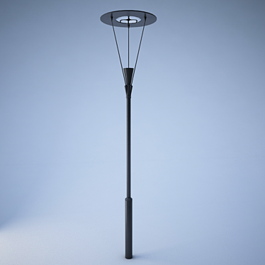 UrbanGlow LED Streetlight 3D model image 1 