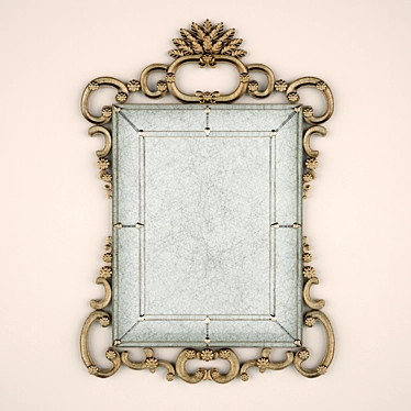 Elegant Paoletti GF 630 BR Mirror 3D model image 1 