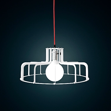 Title: Minimalist Spider Lamp 3D model image 1 