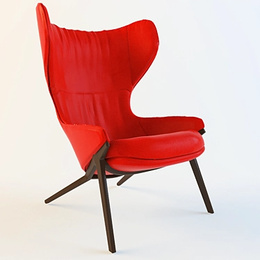 Cassina P22 Chair: Elegant and Stylish 3D model image 1 