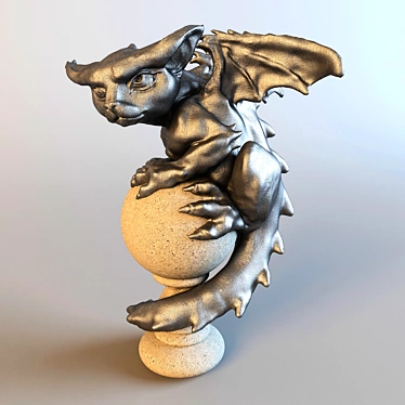 Guardian Gargoyles: Mystical Protectors 3D model image 1 