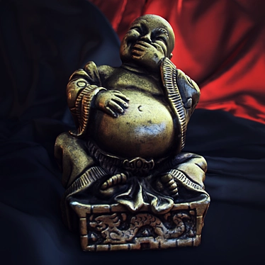 Smiling Buddha: Zen for Your Space 3D model image 1 