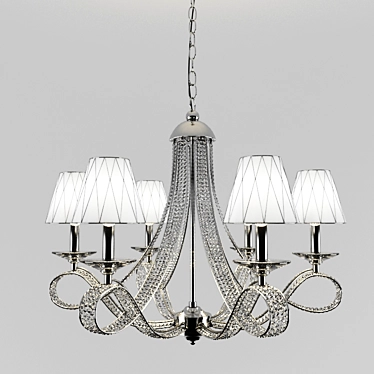 Osgona Riccio Crystal Chandelier 3D model image 1 